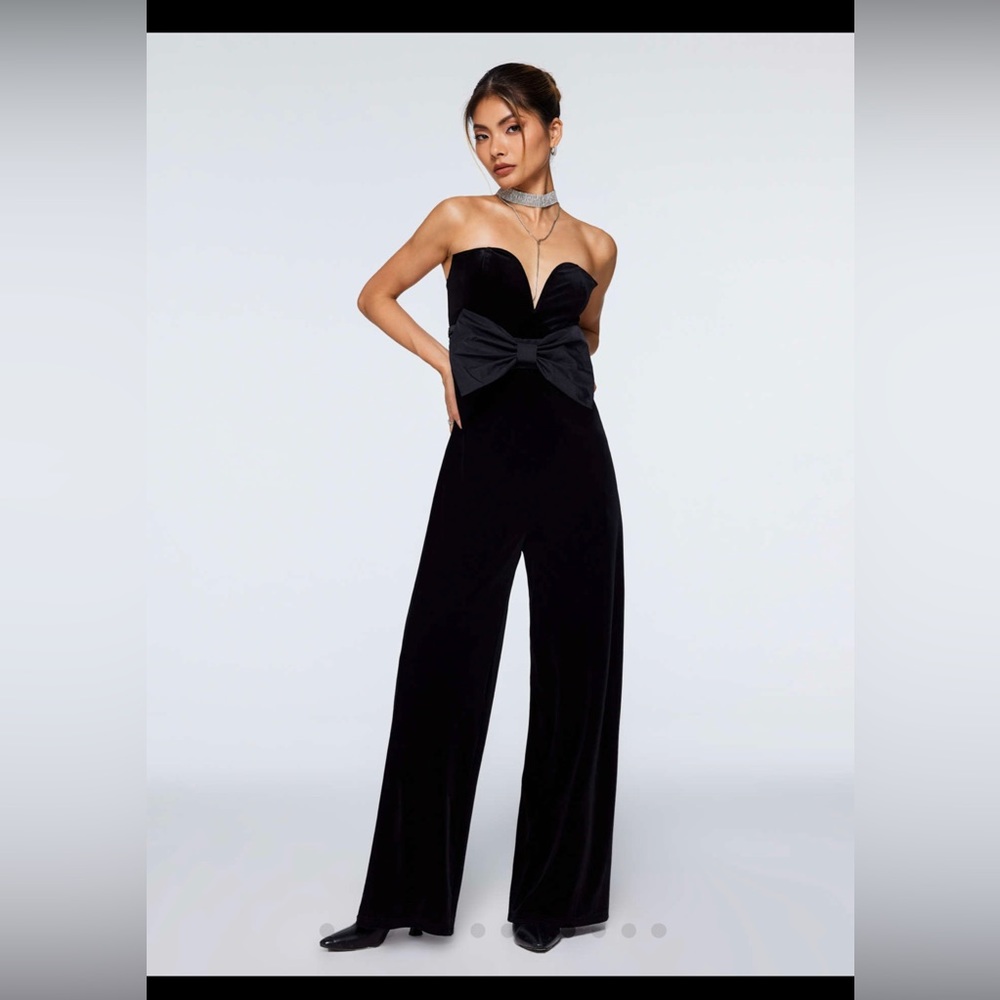 Velvet jumpsuit